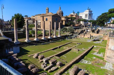 Roma, İtalya Konstantin Kemeri ve Kolezyum, Forum Romanum, Vatikan, Avrupa