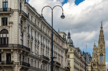 Şehir manzarası, Viyana, Avusturya 'da klasik mimari