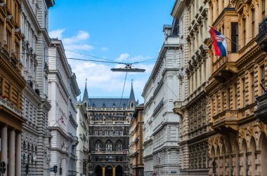 Şehir manzarası, Viyana, Avusturya 'da klasik mimari