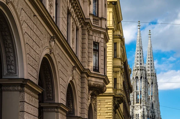 Urban landscape, classical architecture in Vienna, Austria