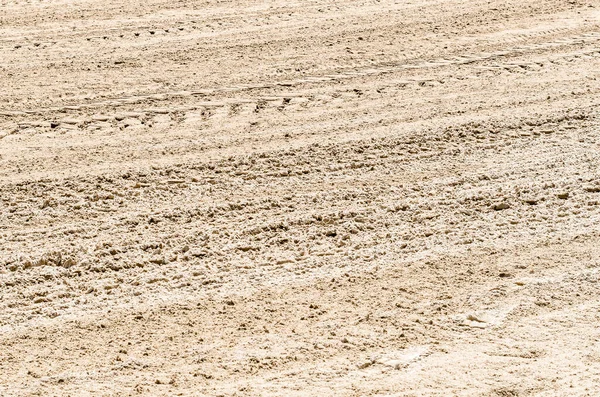 İspanya, Santander sahilinde kum dokusu.