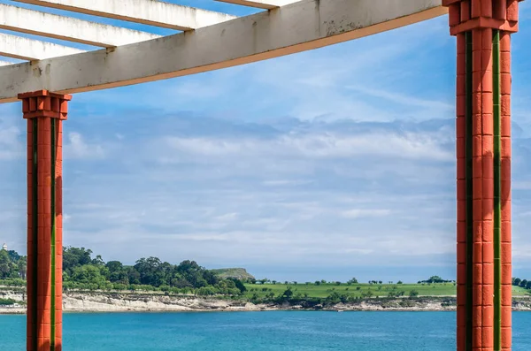 Paisaje Marino Verano Santander Cantabria Norte España — Foto de Stock