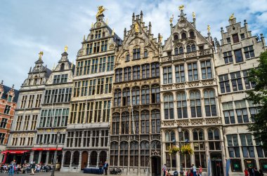 ANTWERP, BELGIUM - 22 AĞUSTOS 2013: Antwerp, Flanders, Belçika