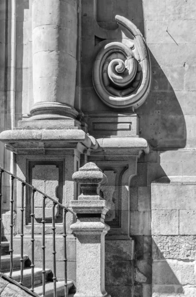 Detalhe Arquitetônico Cidade Salamanca Castela Leão Espanha — Fotografia de Stock