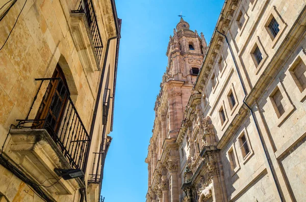 Arquitetura Medieval Cidade Salamanca Castela Leão Espanha — Fotografia de Stock