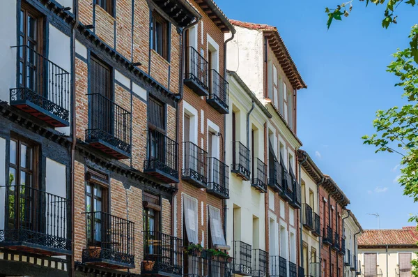 Şehir Manzarası Alcala Henares Mimarisi Madrid Spanya — Stok fotoğraf