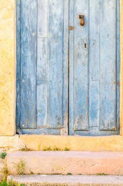 İspanya 'nın orta kesimindeki Segovia, Kastilya ve Leon eyaletinde yer alan ortaçağ kasabası Sepulveda' da mimari ayrıntılar