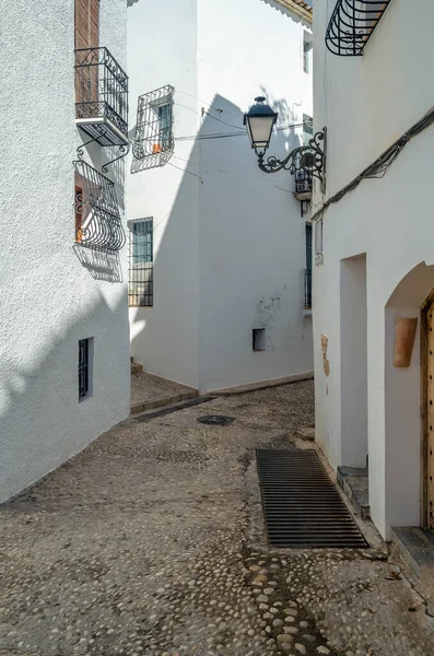 Architettura Nel Villaggio Bianco Mediterraneo Altea Provincia Alicante Spagna — Foto Stock