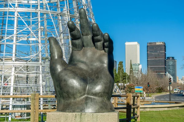 MADRID, İspanya - 12 Ocak 2022: 