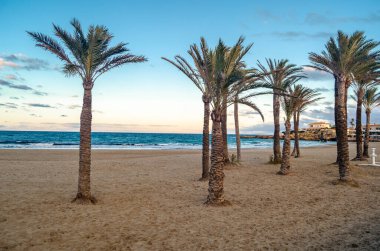 Javea 'daki Arenal Sahili (Xabia), Alicante ili, Valencia Topluluğu, İspanya
