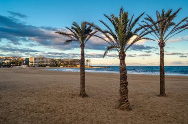 Javea 'daki Arenal Sahili (Xabia), Alicante ili, Valencia Topluluğu, İspanya