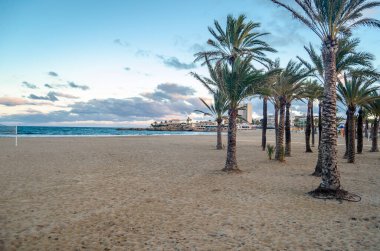 Javea 'daki Arenal Sahili (Xabia), Alicante ili, Valencia Topluluğu, İspanya