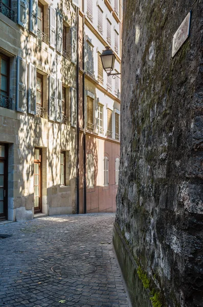 Architecture Old Town Geneva Switzerland — Stock Photo, Image