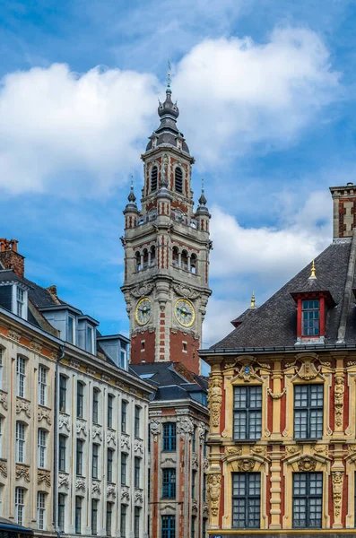 Stedelijk Landschap Architectuur Stad Lille Noord Frankrijk — Stockfoto