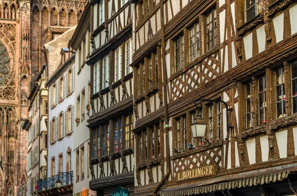 Strasbourg France Août 2013 Paysage Urbain Vue Sur Les Rues — Photo