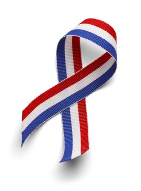 Kırmızı Whie ve Blue Ribbon