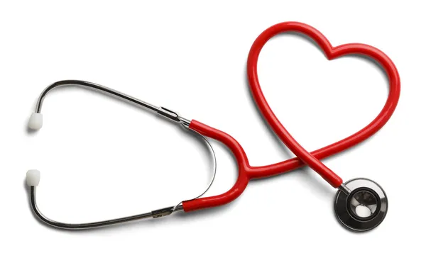 Heart Stethoscope — Stock Photo, Image