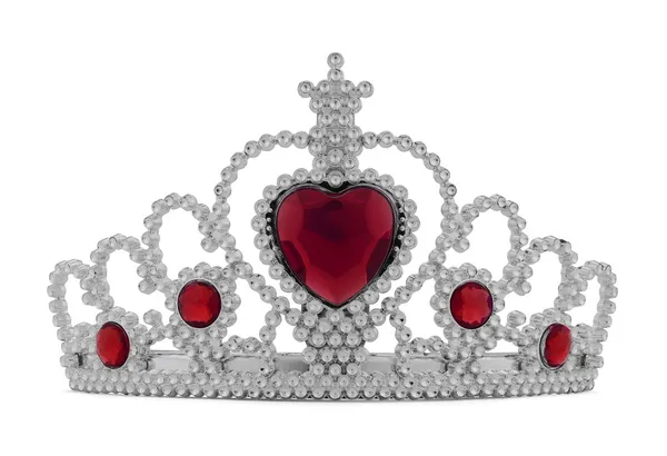 Tiara rood — Stockfoto