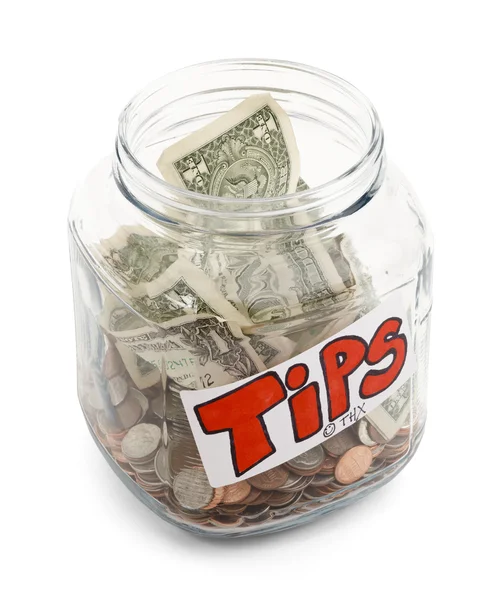 Tip jar — Stock fotografie