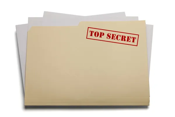 File top secret — Foto Stock