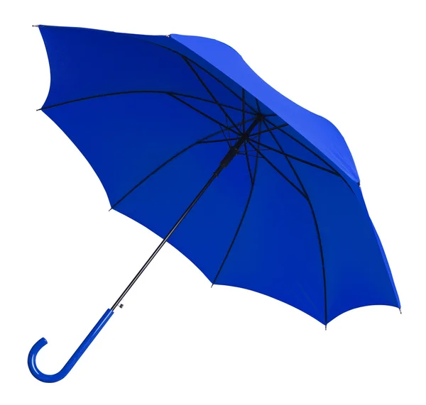 蓝色的伞 — 图库照片