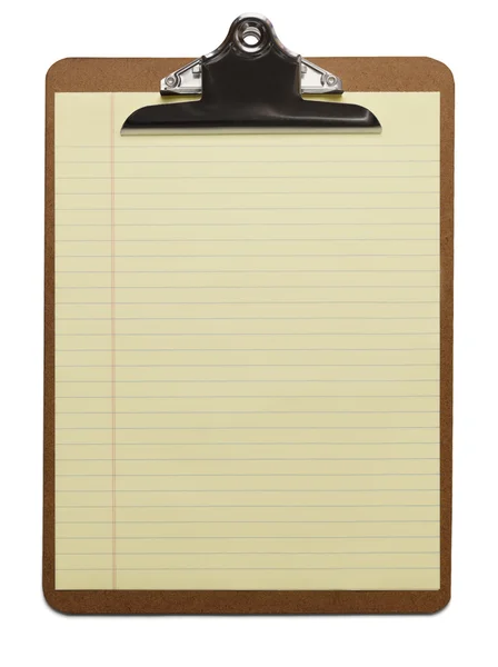 Clipboard with Paper — Stock Photo, Image