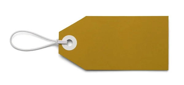 Yellow Tag — Stock Photo, Image