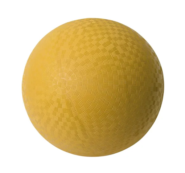 Yellow Dodge Ball — Stock Photo, Image