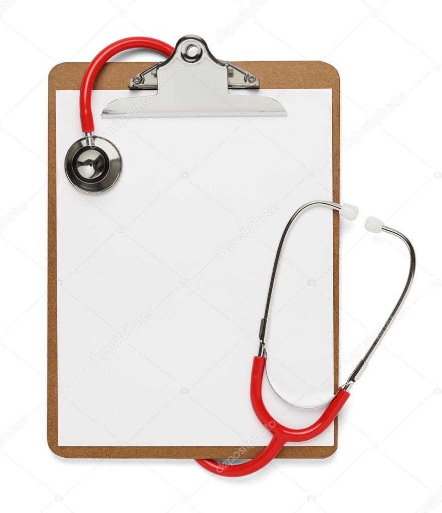 Stethoscope Clipboard — Stock Photo © PixelRobot 45472873