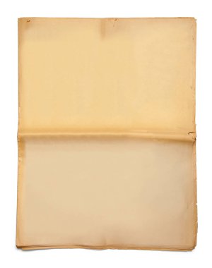 Beyaz Boşluğu Kopyalayan Eski Açık Gazetesi.