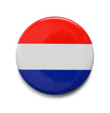 Kırmızı Beyaz ve Mavi Seçim Düğmesi Kesildi.