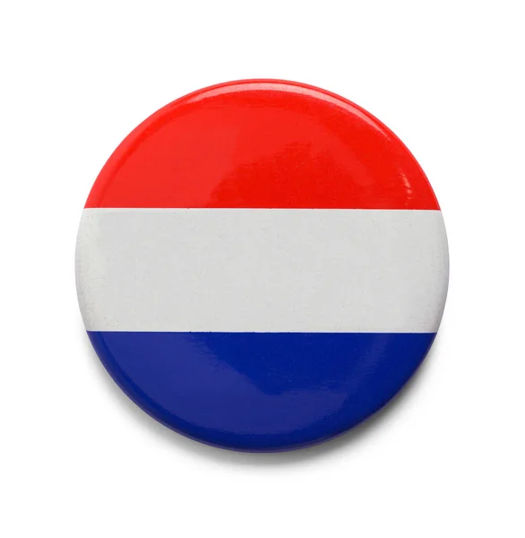 Red White Blue Election Button Cut Out — Stock Photo, Image