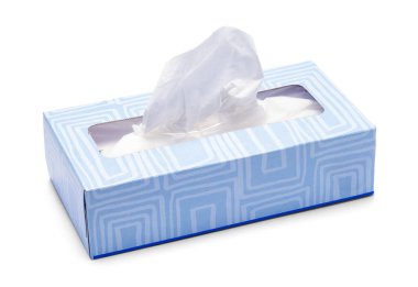 Yüz Doku Kutusu Beyazda Kesildi.