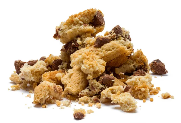 Crushed Cookie Crumbled Pile Cut Out — Foto de Stock