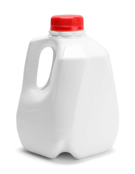 Small Milk Jug Cut Out White — Stock Photo, Image