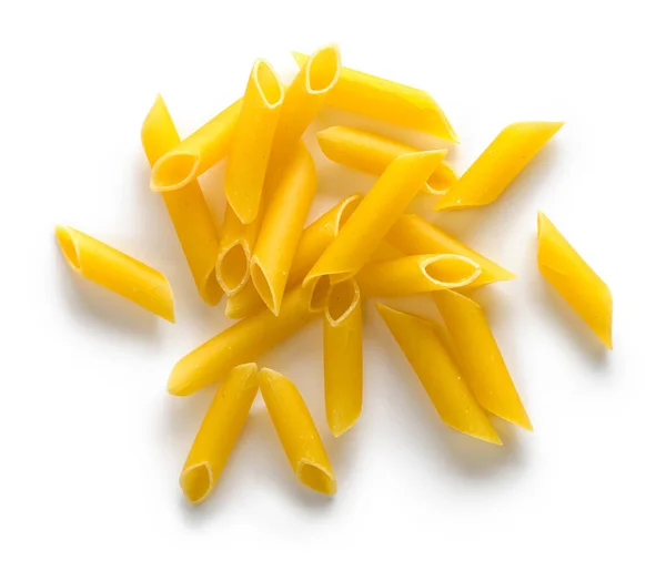 Χυμός Από Penne Pasta Noodles Κόψτε — Φωτογραφία Αρχείου