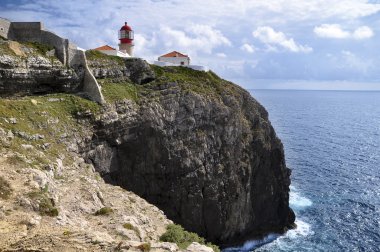 Algarve, deniz feneri, cape saint vincent, Portekiz