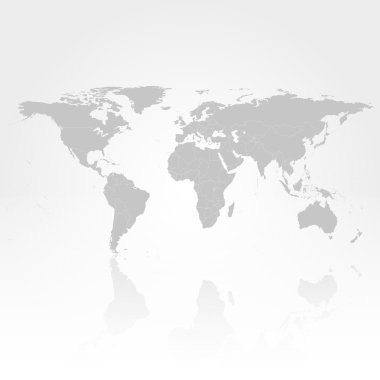 gri siyasi Dünya Haritası