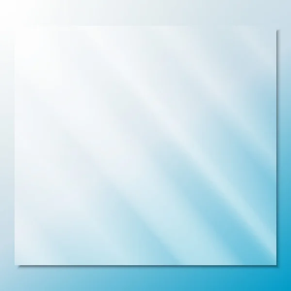 Transparent glass — Stock Vector