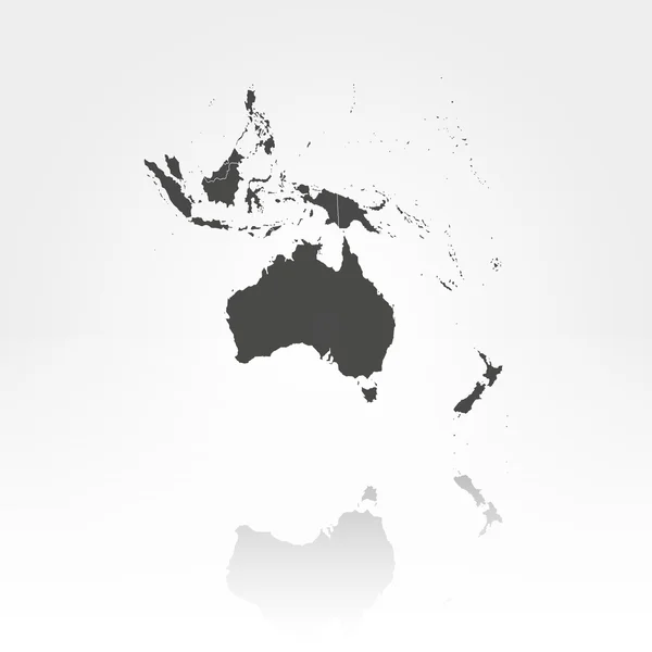 Australie fond de carte — Image vectorielle