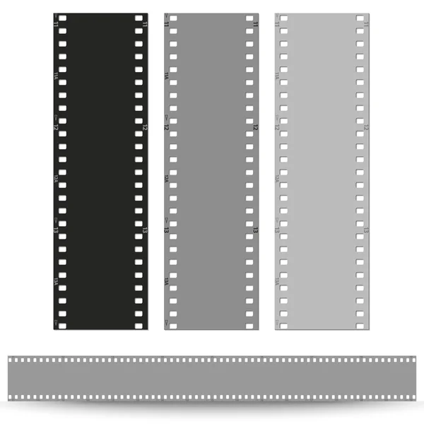 Set of films pattern — Stock Vector