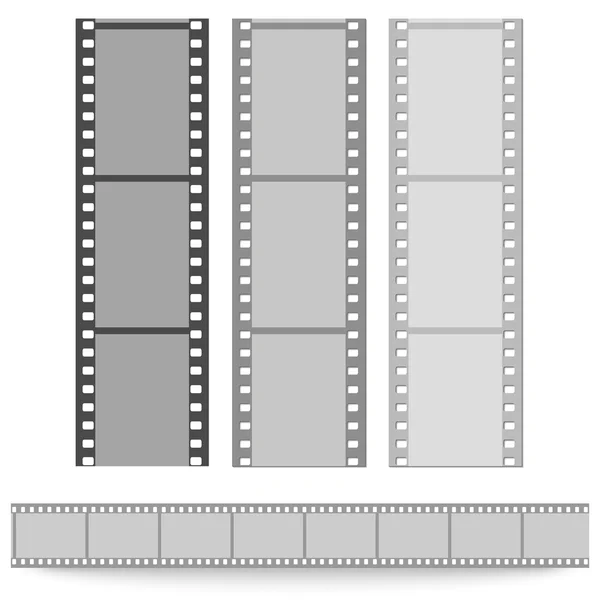 Conjunto de películas patrón — Vector de stock