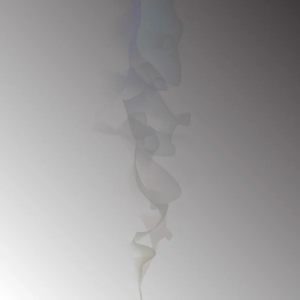 Fumée noire et bleue — Image vectorielle