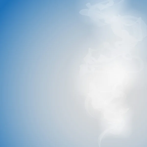 Bílý kouř — Stockový vektor