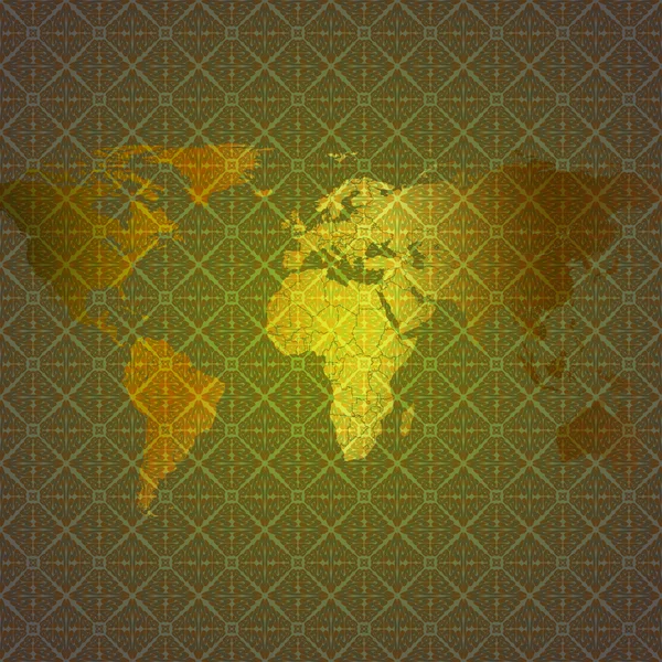 Παγκόσμιο φόντο χάρτη — Διανυσματικό Αρχείο