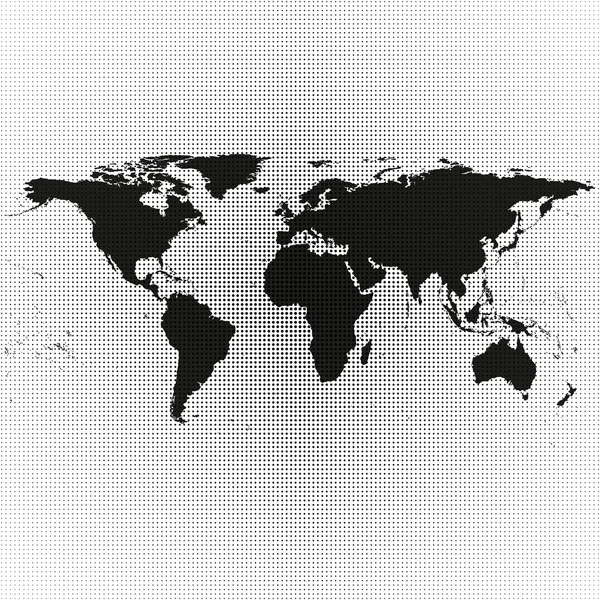 世界地图 — 图库矢量图片