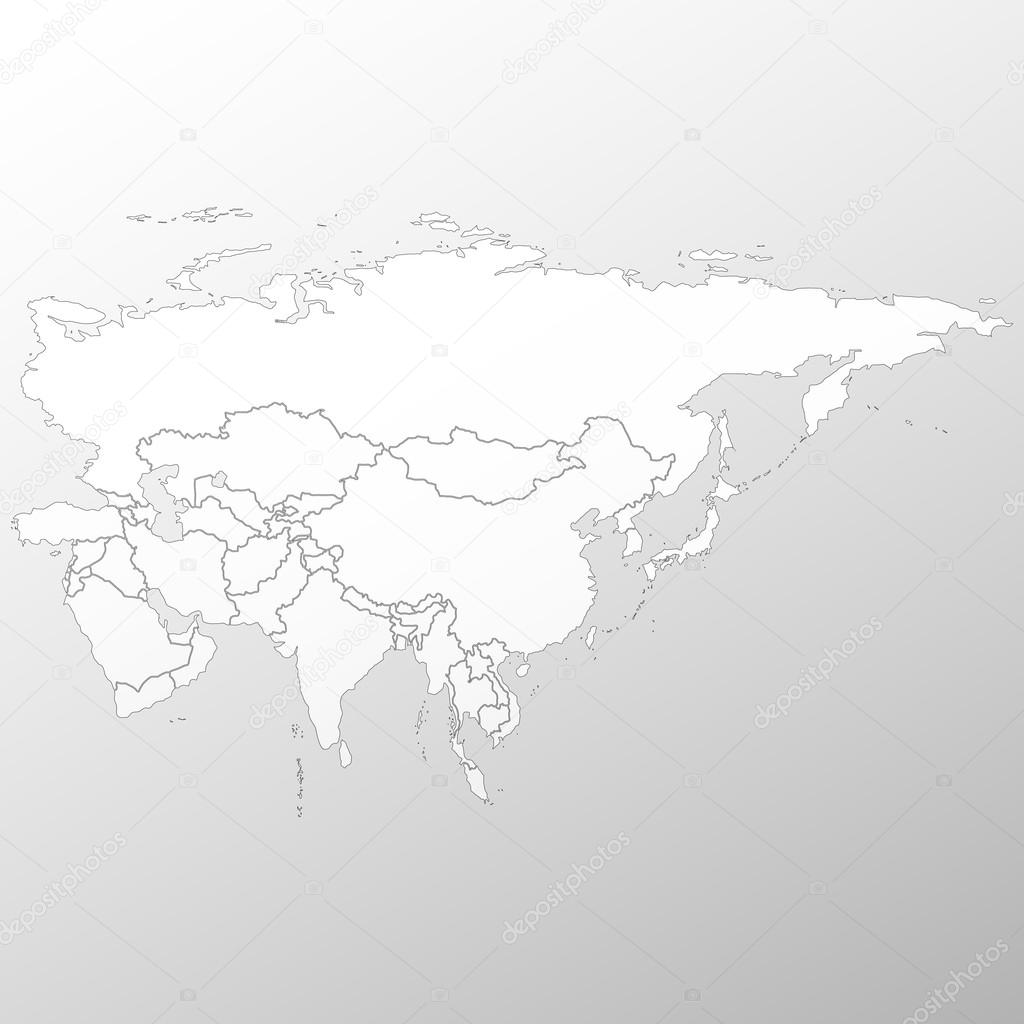Eurasia map background
