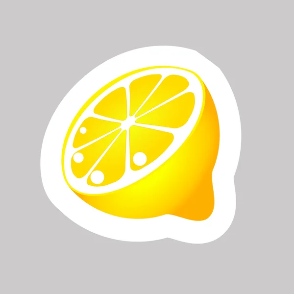 Limon — Stok Vektör