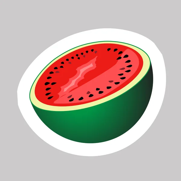 Wassermelone — Stockvektor