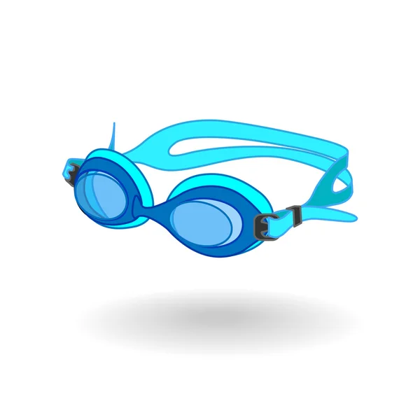 Óculos de natação — Vetor de Stock